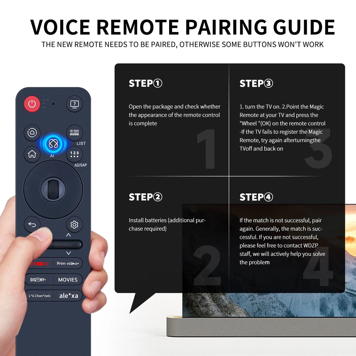 MR25GA AKB76046605 For LG 2025 TV Magic Voice Remote Control AKB76046602