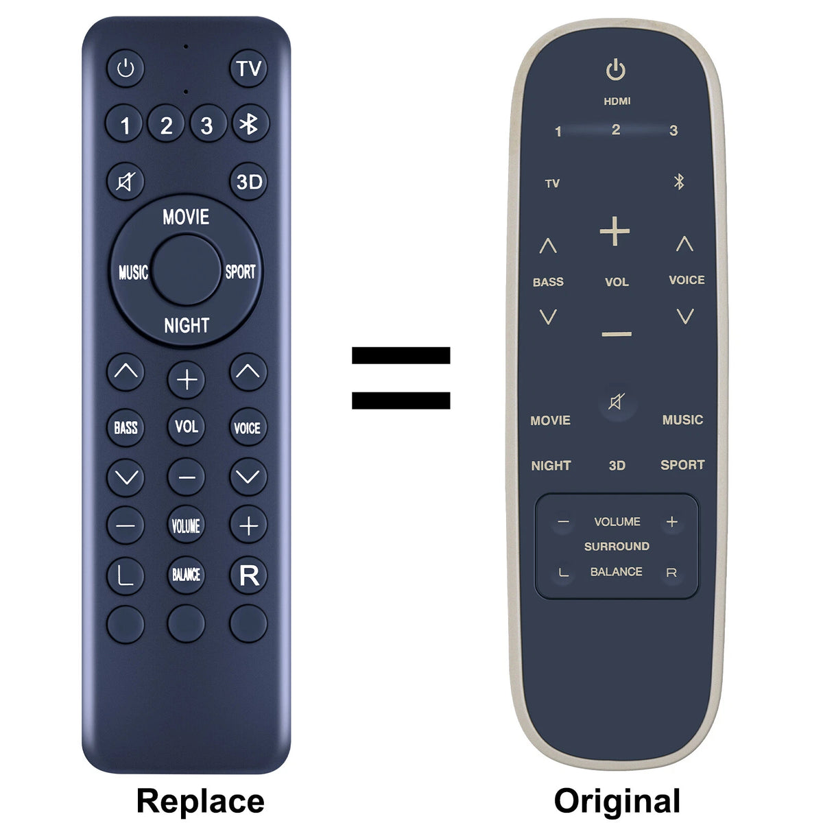 For Polk Audio MagniFi 2 Soundbar Replacement Remote Control