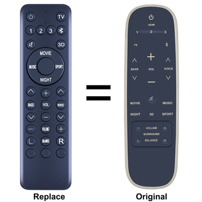 For Polk Audio MagniFi 2 Soundbar Replacement Remote Control