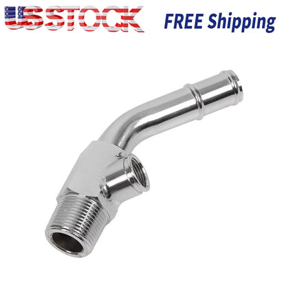 For Ford Hot Water Radiator Coolant Temp Sensor Elbow Connector Tube E5TZ18599C