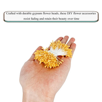 HAHIYO 700Pcs 2.5mm Matte Orange-Yellow 2.5mm-700Pcs, Orange-yellow
