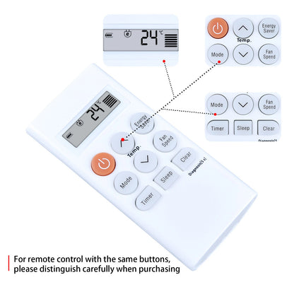 AKB73598009 For LG Air Conditioner Replacement Remote Control AKB73598009