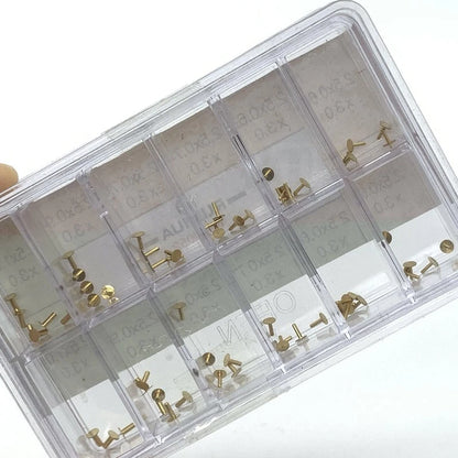60 Pack Dial Feet Stickers Watch Movement Repairment Spare Parts Watchmaker Tool