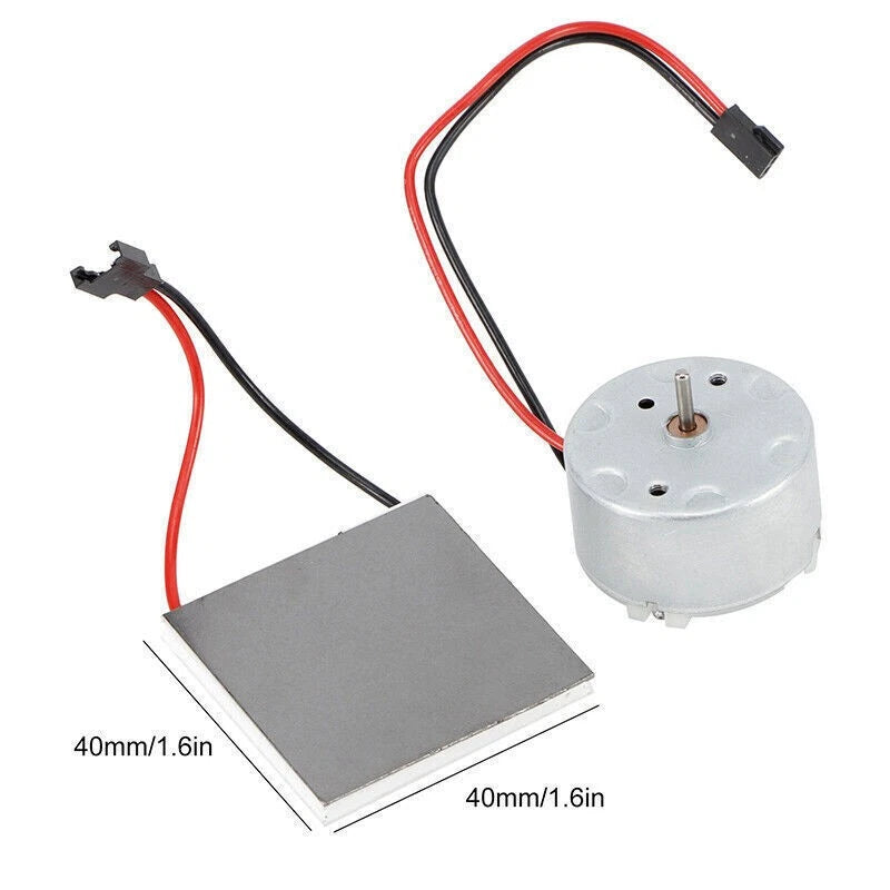 Metal Plastic Fireplace Fan Motor For Stove Burner Fan Heater Spare Parts Set J