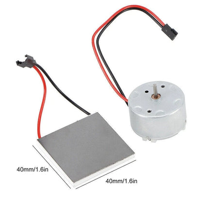 Metal Plastic Fireplace Fan Motor For Stove Burner Fan Heater Spare Parts Set J