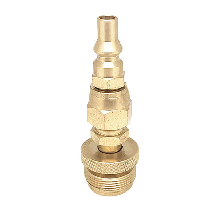 1lb Propane BBQ Grill Disposal Adapter Regulator for 1/4" Quick Connect Plug