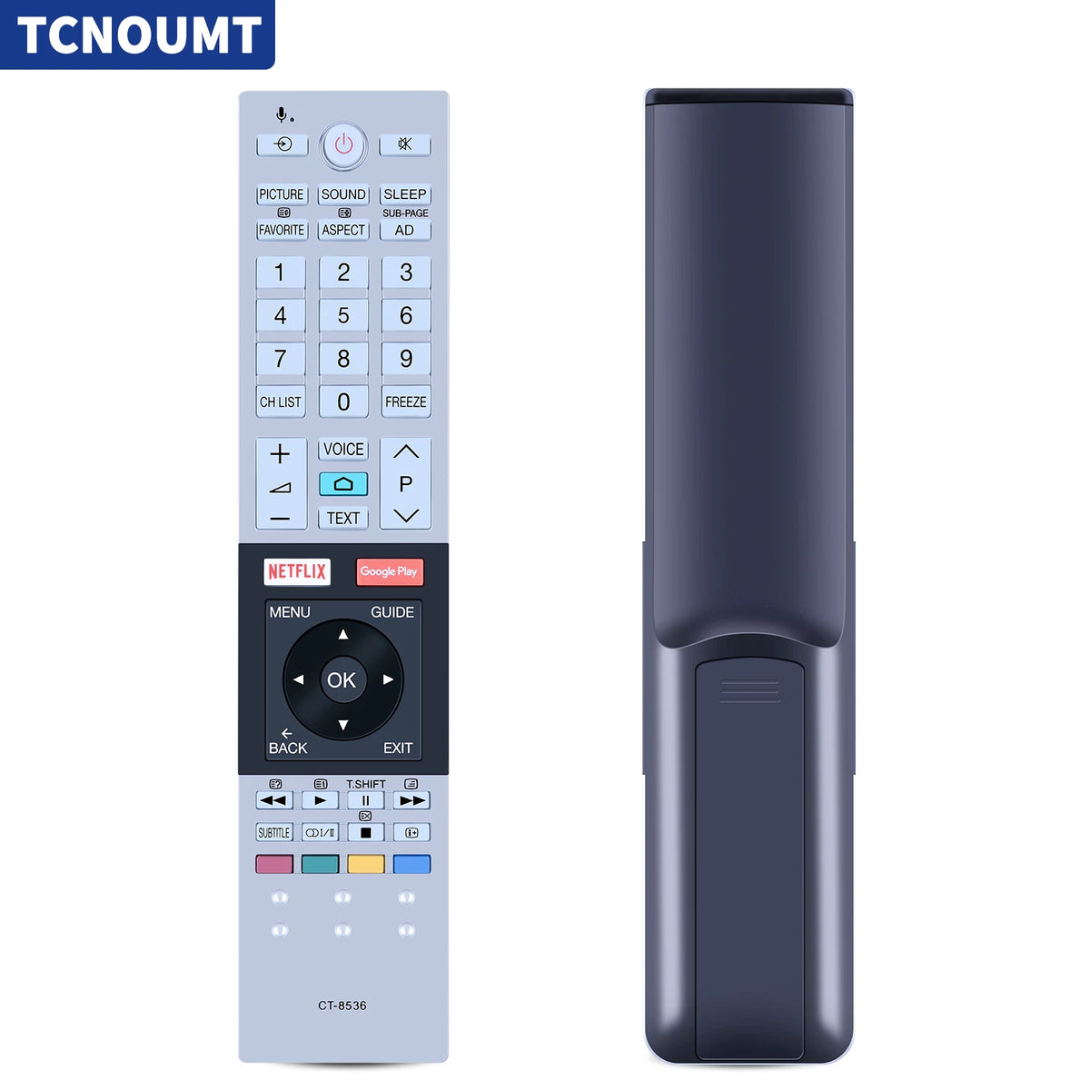 CT-8536 Remote Control For Toshiba TV 50U7880 58U7880 43U775 49U775 55U775