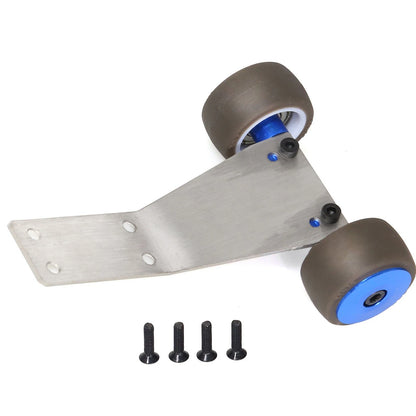 Black Metal Wheelie Bar Upgraded Parts For ARRMA 1/18 Granite Grom RC Car E