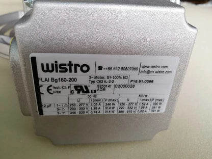 FLAI BG160-200 Wistro Fan P15.51.0396 IP66 230V Waterproof  Motor Fan