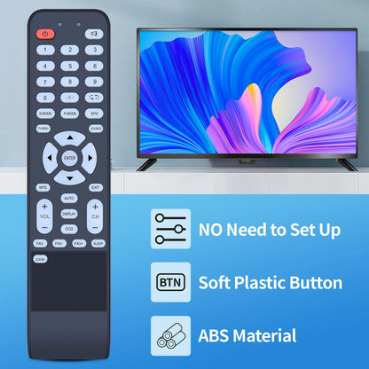 Remote Control For PYLE PTVDLED32 PTVDLED40 LCD LED HDTV TV DVD Player Combo