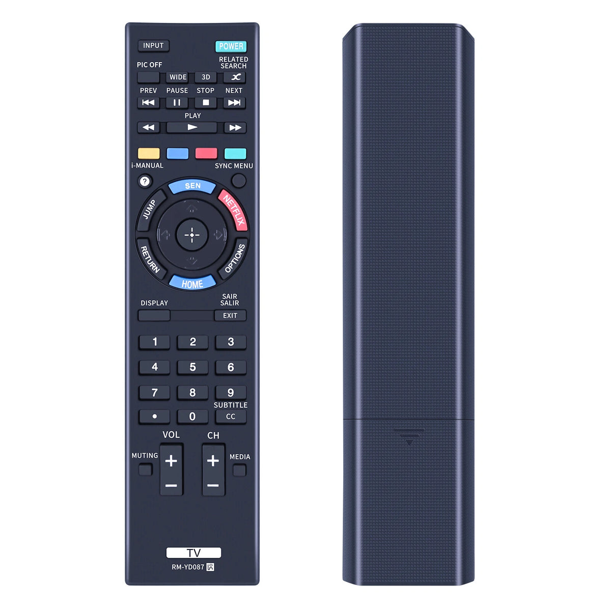 RM-YD087 Remote Control For Sony TV KDL-42W800A KDL-55W800A KDL-47W801A