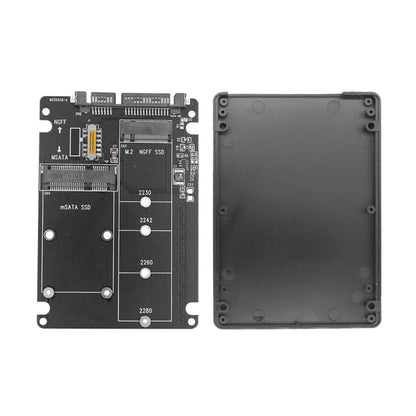 1 x Adapter Card 2 in 1 Converter Supports M.2 NGFF (B/B&M key), MSATA