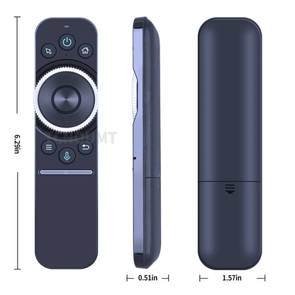 W1S Air Mouse Upgrade 2.4G Wireless Voice Remote Control For Android TV Box/PC