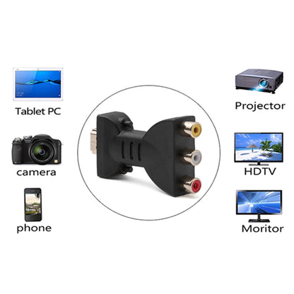 P&P HDMI Male to RCA Female Adapter AV Audio Video Converter HDTV DVD Connecter