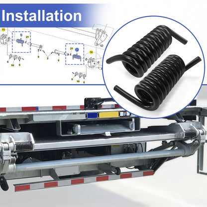 Liftgate Torsion Spring Kit-Includes Both RH & LH 226363-01, 226363-02 for Maxon