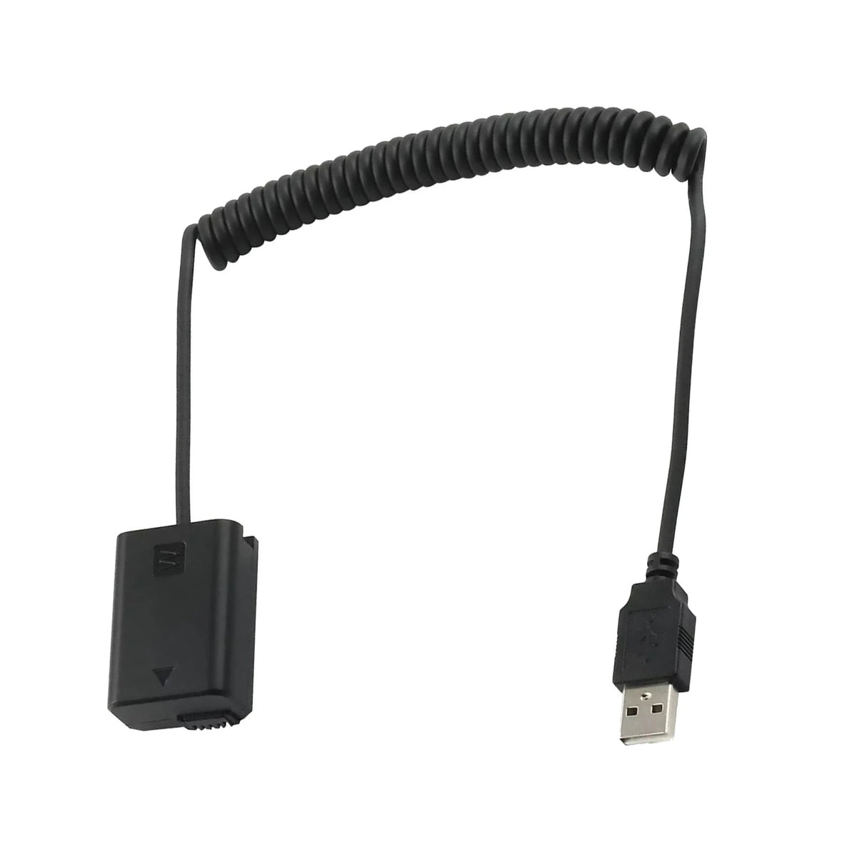 NP-FW50 Dummy Battery Adapter USB Cable for Sony A7, A7R, A7S, A7M Accessory