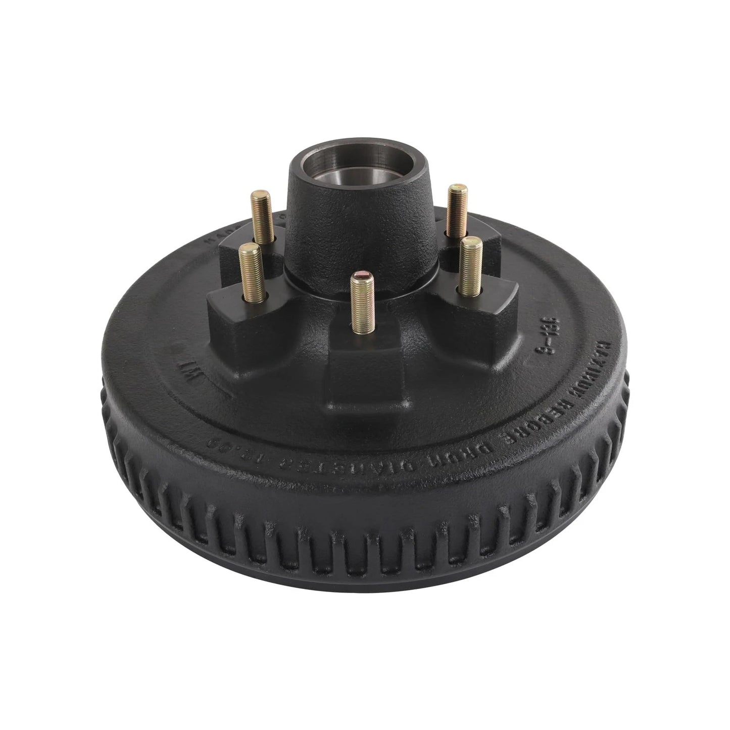 12" x 2" Trailer Brake Drum Kit 6 on 5.5" Replacement for 6 5.5