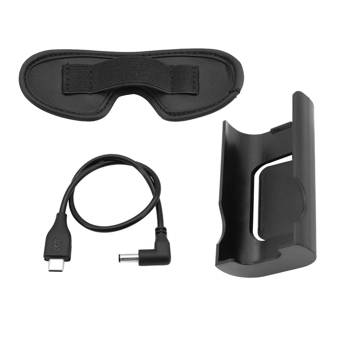 Glasses Battery Case Box Lens Shading Pad Charging Cable for DJI Goggles 2