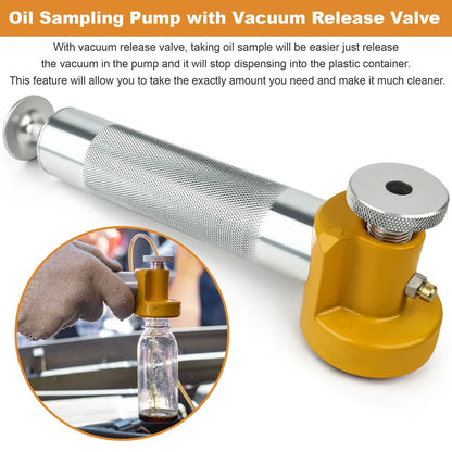Oil Sampling Pump for Engine, Gearbox, Hydraulic & Industrial Systems