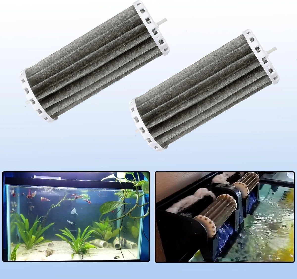 Aquarium Filter for Penguin PRBW2350B 200 350 Fish Tank,Power grey