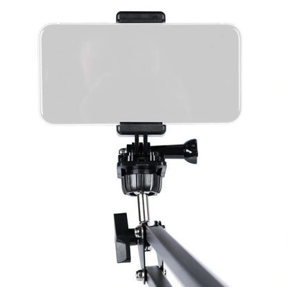 Phone Video Stand,Overhead Camera Mount Compatible with iPhone Samsung Black