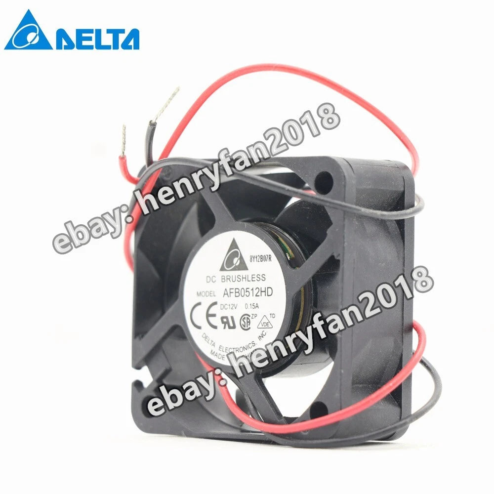 Delta AFB0512HD DC12V 0.15A 50*20MM Computer /server case cooling fan