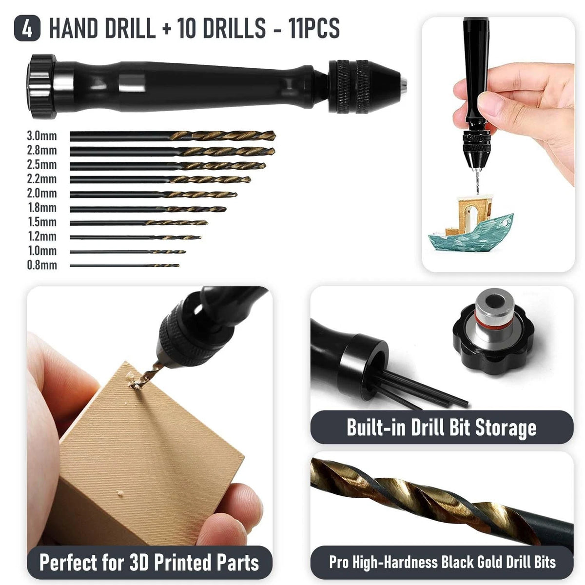 3D Printer Tools Kit Essential, Printing Kit, Tool Finishing