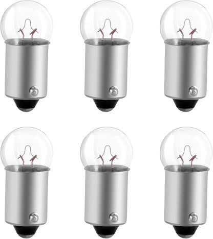 FUSCH 6PCS 6V 3W Speedometer Light Bulbs Motorcycle Instrument Panel Light...