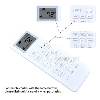 0010401715EG Remote Control For GE LG Westinghouse V9014557 V13830