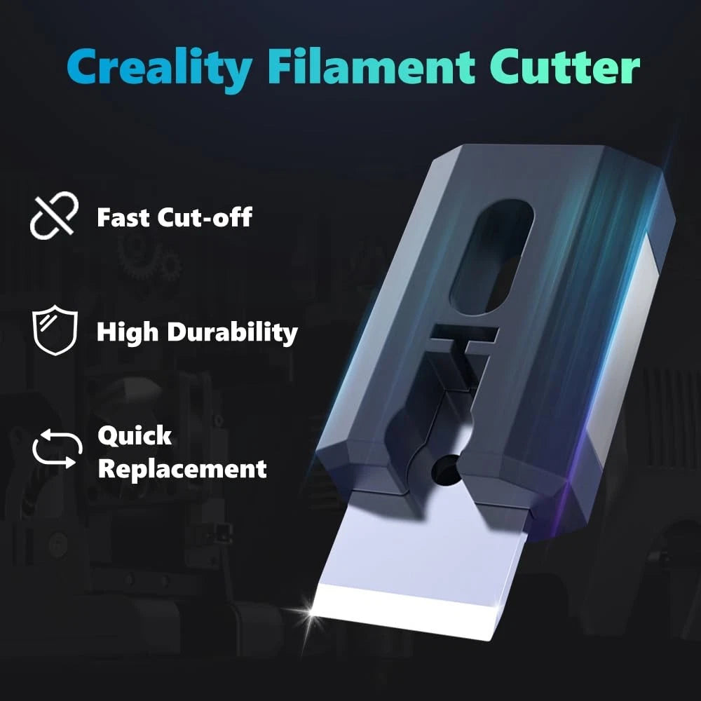 Creality K2 Plus/K2/ Pro Filament Cutter,  Plus Combo Black