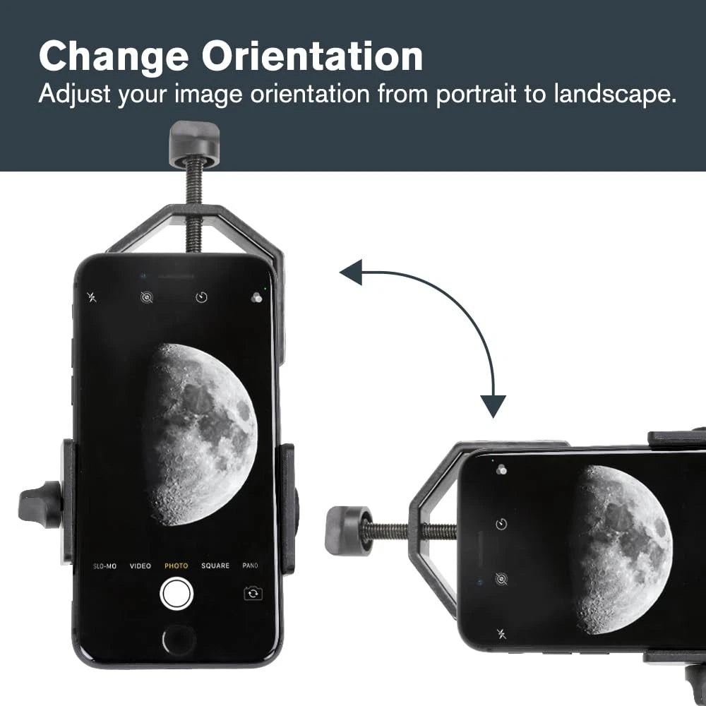 Celestron – Smartphone Adapter for Telescope, Basic Adapter, Black