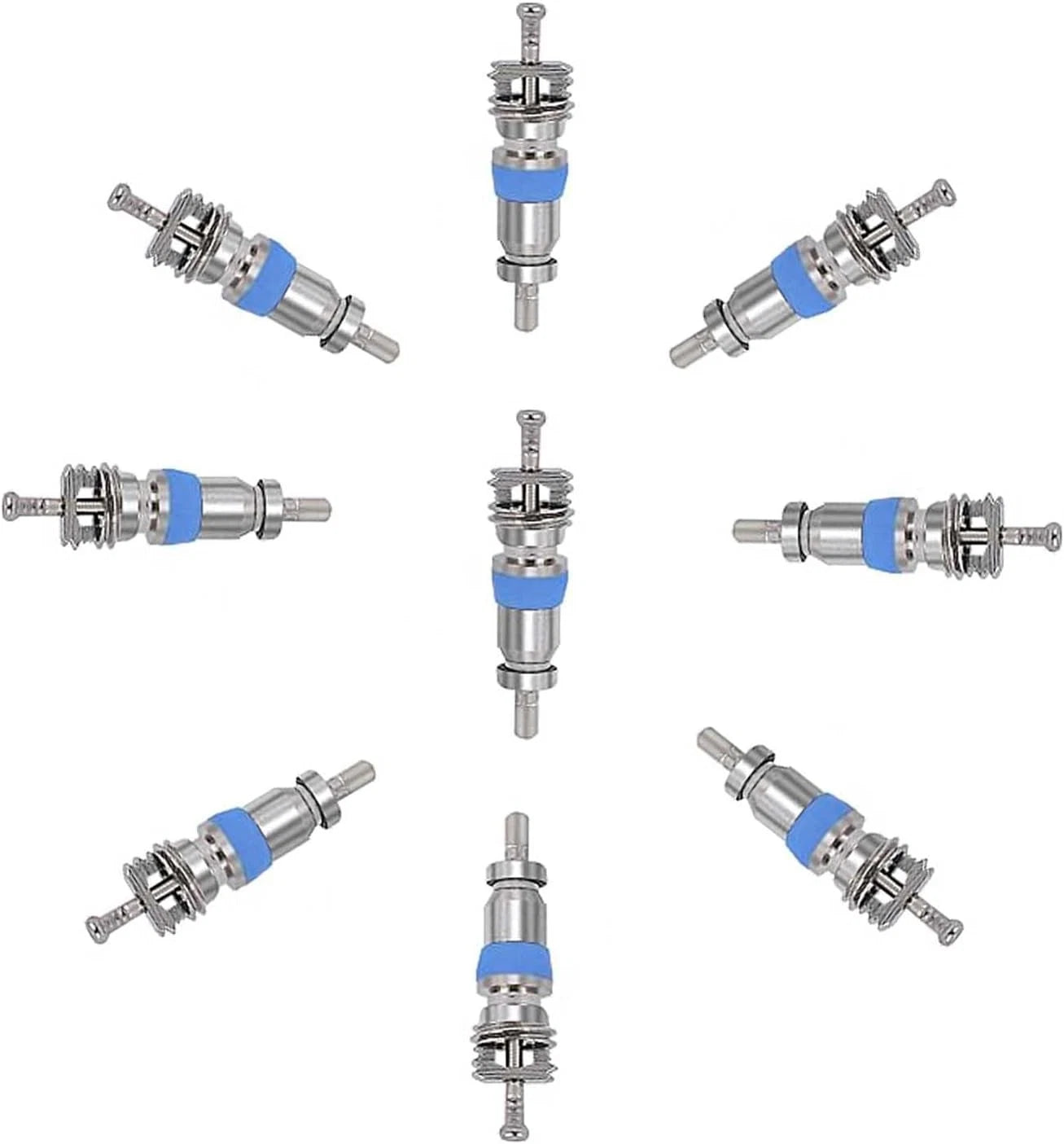 Valve Core for R410 R32 R22 Refrigerant,High Pressure with Silver And Blue
