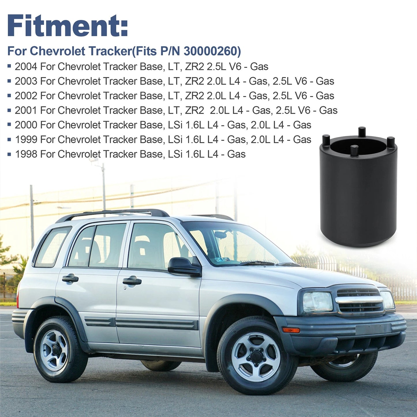 Wheel Axle Nut Socket Removal Tool For Suzuki Sidekick Geo Tracker Vitara