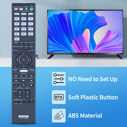 RM-AAP040 Remote Control For Sony AV Receiver STR-DH700 STR-DG720 STR-K990