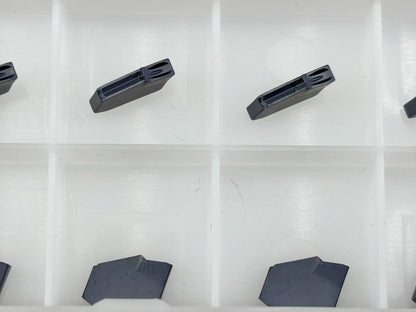 GTN-2 SP200 Carbide Grooving Inserts for CNC Lathe, PVD Black, 10pcs