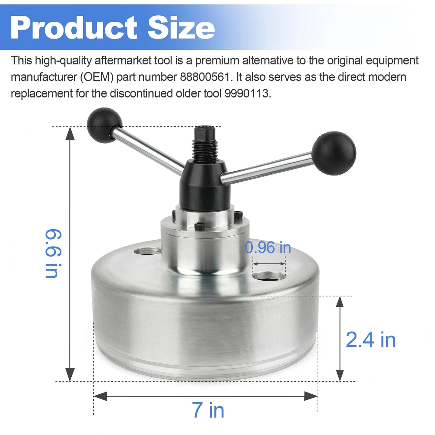 88800561 Alternative for Volvo MP7 D11 Rear Crankshaft Seal Installer Drift Tool