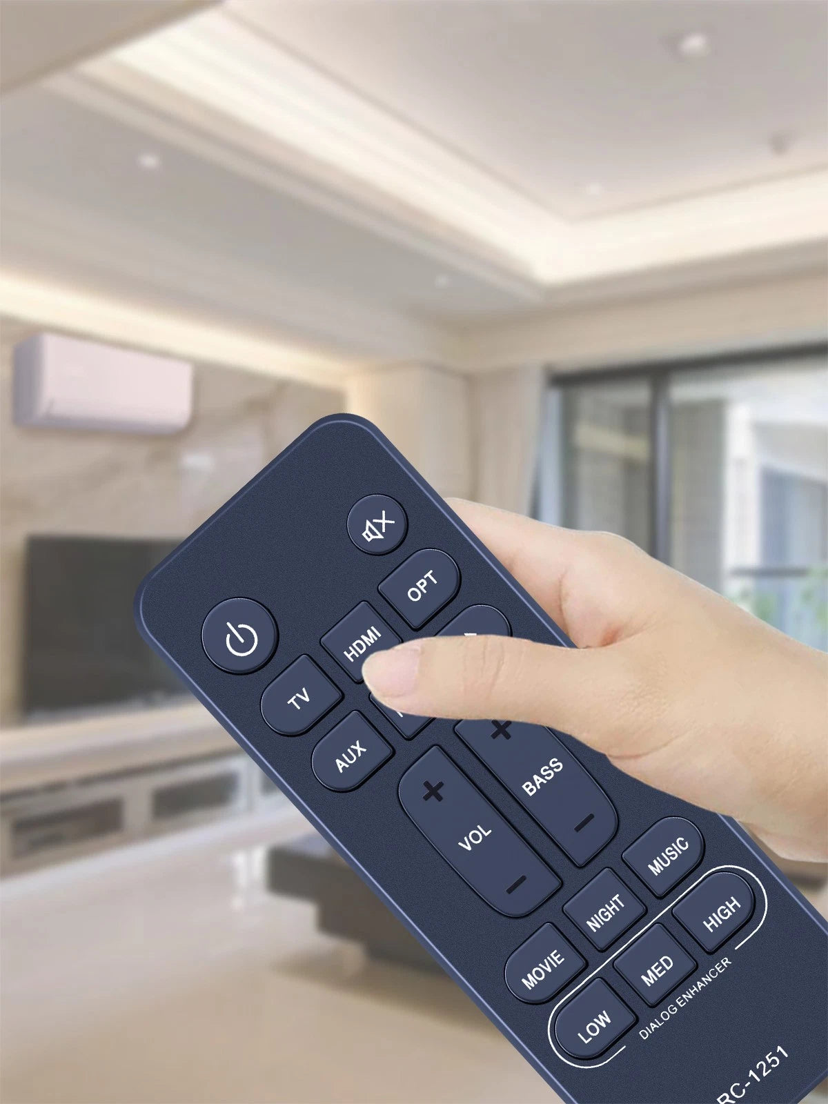 RC-1251 Remote Control For Denon DHT-S217 DHT-S218 DHTS217 DHTS218