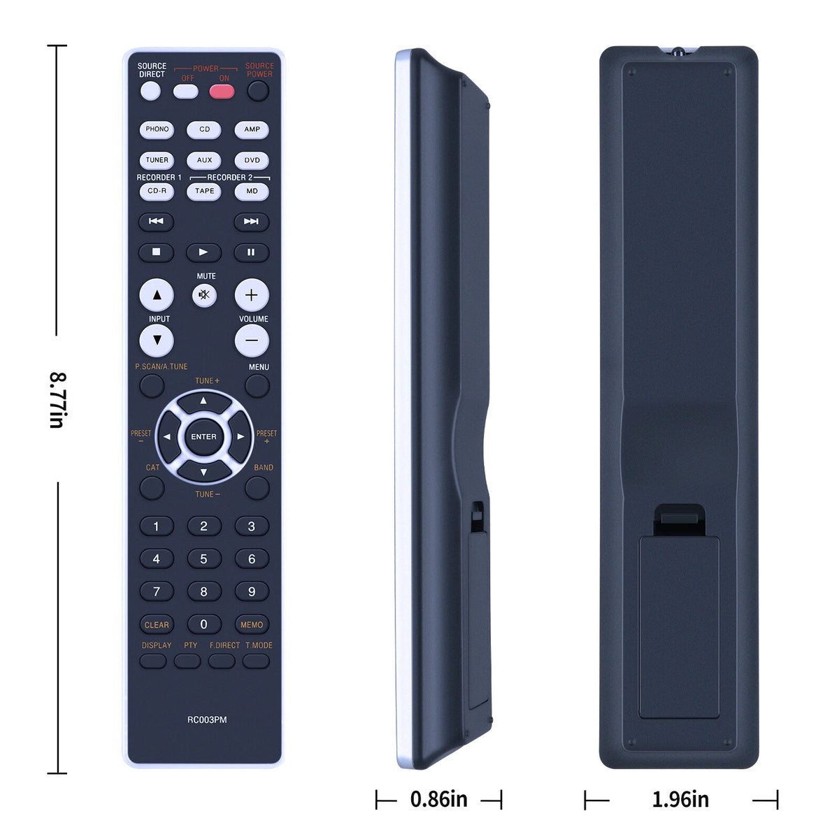 RC003PM Remote Control For Marantz Audio Amplifier PM6003 PM7003 RC003PMSA