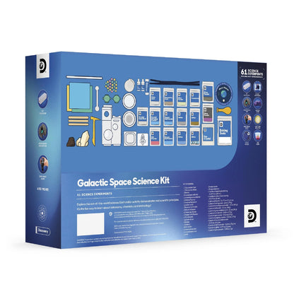 Discovery™ Galactic Space Science Kit – 61 12.5" x 3" x 9", Multicolor