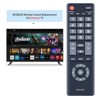 NH305UD Remote Control For Emerson LCD TV LF501EM4F LF501EM5 LF501EM5F