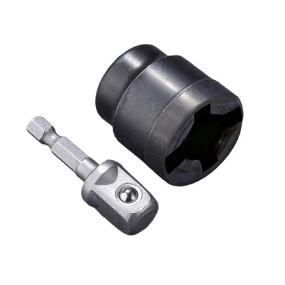 Scissor Jack Drill Adapter, Socket Converter for Power Driver, High Carbon Steel