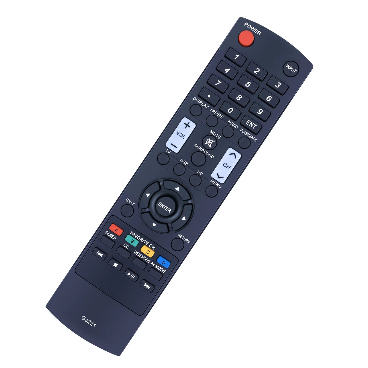 Replacement Remote Control For Sharp GJ221