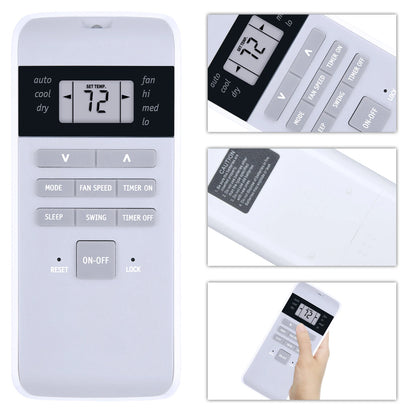 Remote Control For Frigidaire FRA073PU10 FRA073PU11 Air Conditioner Fahrenheit