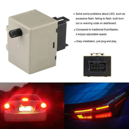 Durable 81980-50030 8-Pin LED Flasher Relay For Subaru Outback 2005-2014