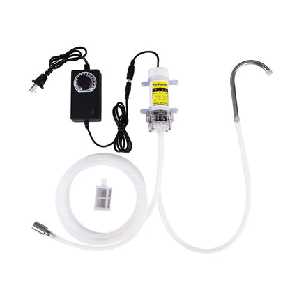 Food Grade Small Electric Water Transfer Small, White-with Speed Adjustable
