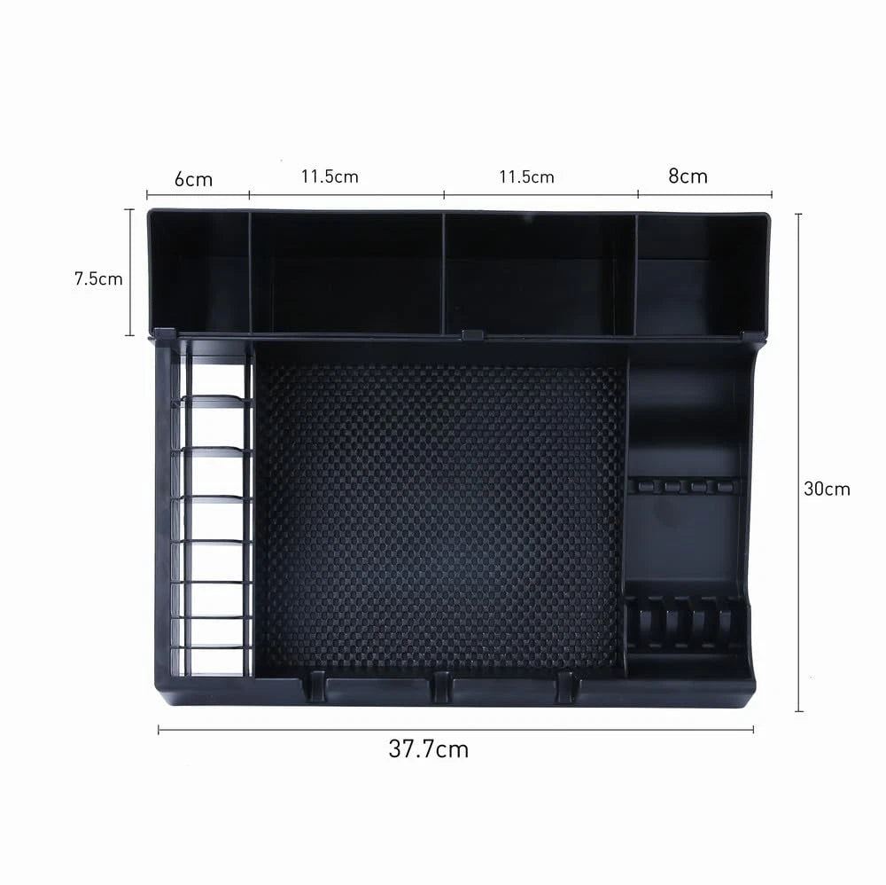 Hairdressing Tool Holder, Multifunctional Detachable Large Storage Box, Black