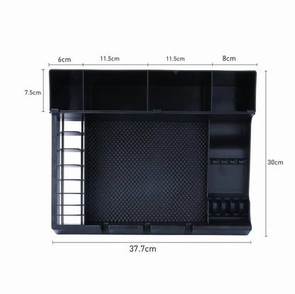 Hairdressing Tool Holder, Multifunctional Detachable Large Storage Box, Black