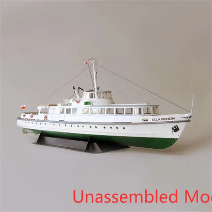 1:100 Unassembled Polish Baltic Fleet Coastal Ferry Lilla Weneda Cruise Ship
