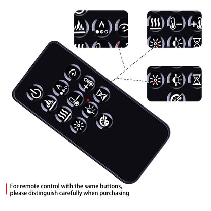 Remote Control For Dimplex PLF (Multi-Fire Slim) Series Electric Fireplaces