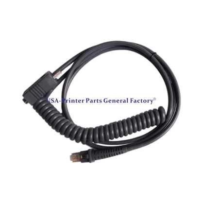9FT Coiled RS-232 Serial Cable For Datalogic D100 QD2130 GD4130 Mobile Computers